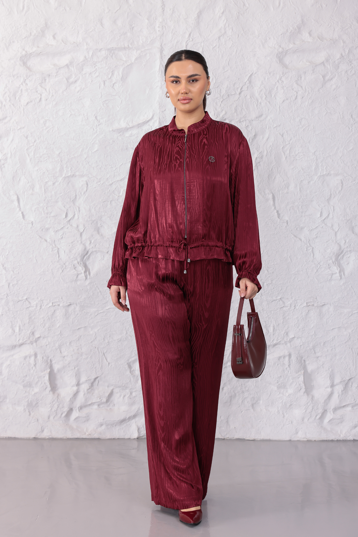 desenlİ saten takimlar