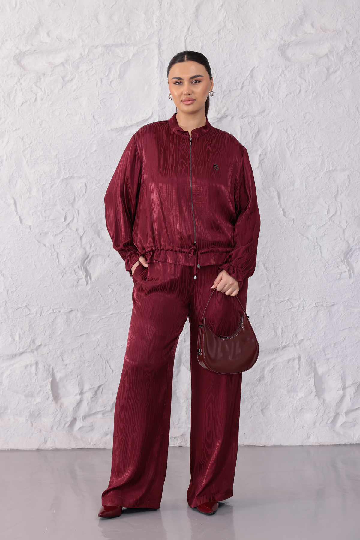 desenlİ saten takimlar